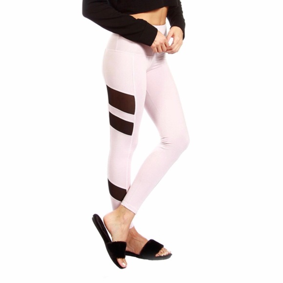 Strut This Pants - NWT Strut This Hudson Ankle Pants in Pink/Black
